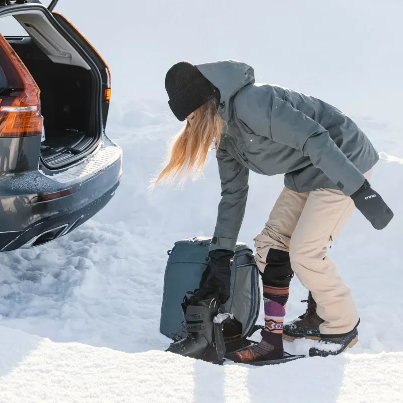 Thule 5152 Roundtrip Ski Boot Backpack 45L musta