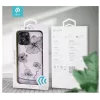 Suojakotelo Devia Crystal Flora iPhone 12 Pro Max – musta