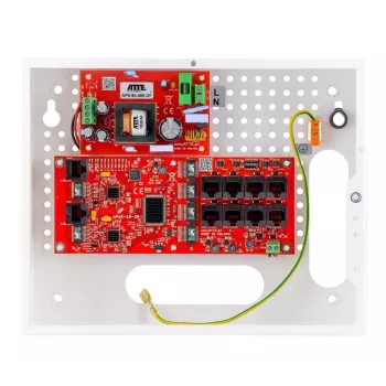 Verkkokytkin ATTE IP-8-20-E 8 IP-kameralle 20W virransyötöllä