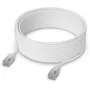 Verkkokaapeli Ubiquiti UACC-Cable-Patch-EL-C6A-12M-W RJ-45 Cat6a 12 m läpinäkyvä valkoinen