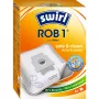 Pölynimurin pussit SWIRL EcoPor ROB1 yhteensopivat varapussit eri pölynimureihin, paperimikrosuodatin, 5 kpl:n pakkaus