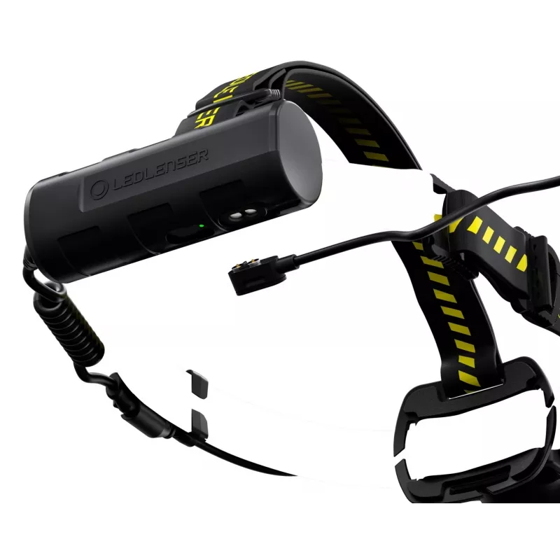 Ledlenser 502195 taskulamppu musta, keltainen otsalamppu-LED