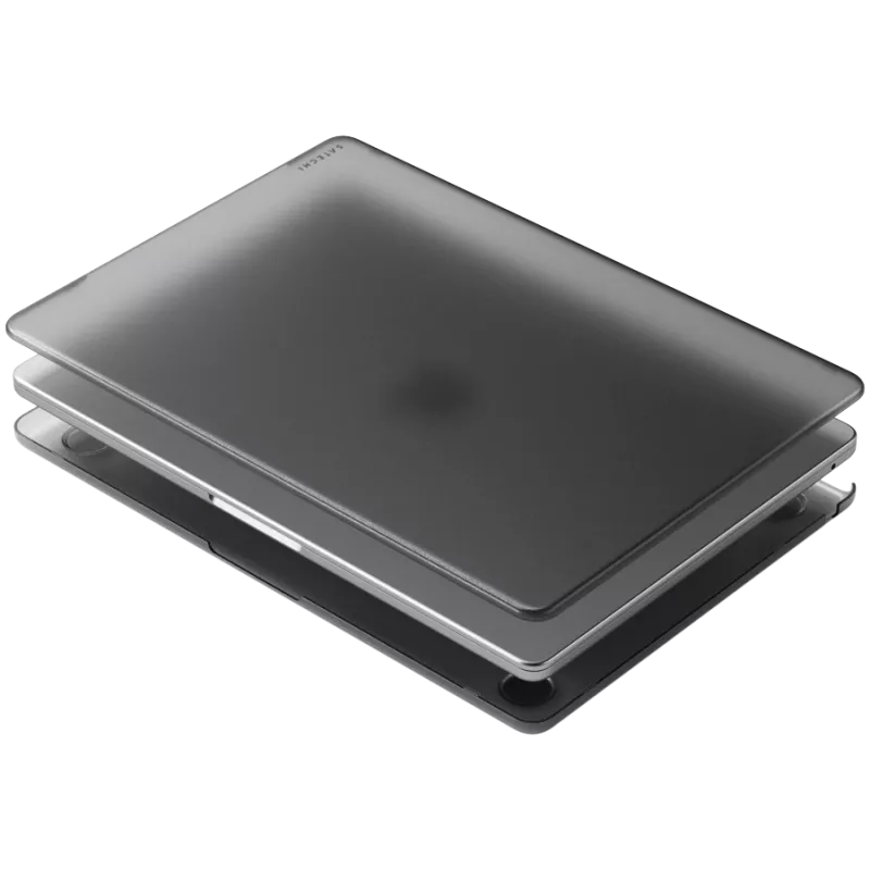 Satechi Eco Hardshell -suojakotelo ST-MBAM2DR MacBook Air 13 M2 -tietokoneelle, tumma