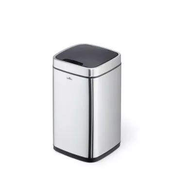 Durable TOUCH 12L suorakaiteen muotoinen ruostumaton teräs hopea musta