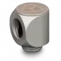 Thermal Grizzly DeltaMate Rotary 90° – vesijäähdytysliitäntä, nikkeli matta, 1 kpl (TG-DM-FIT-0203)