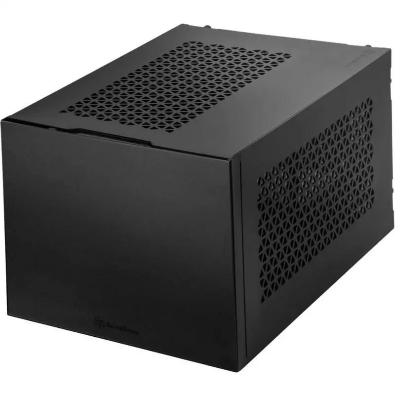 SilverStone SUGO SG15B - kuutio - Mini-DTX - ei virtalähdettä (ATX / PS/2)