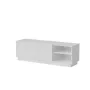 TV-taso cama meble LIVERTI 150x42x48 cm, valkoinen, lastulevylevy