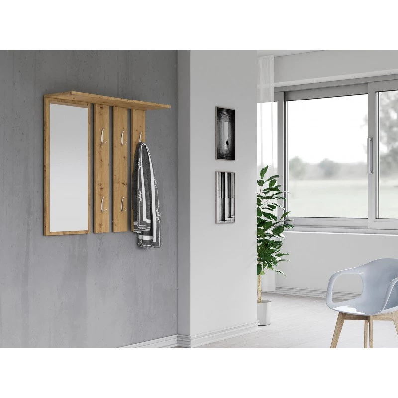Topeshop OPAL WIESZAK ARTISAN vaateteline tammi