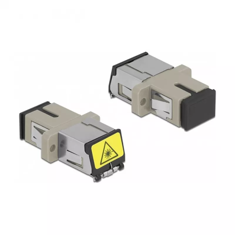 Kuitukytkin DeLOCK 86889 SC Simplex naaras SC Simplex naaras Multimode beige