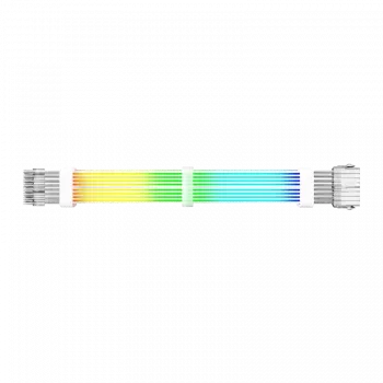 Gamemax | virtalähteen jatkokaapeli | VGA/CPU 2x8PIN-B | valkoinen