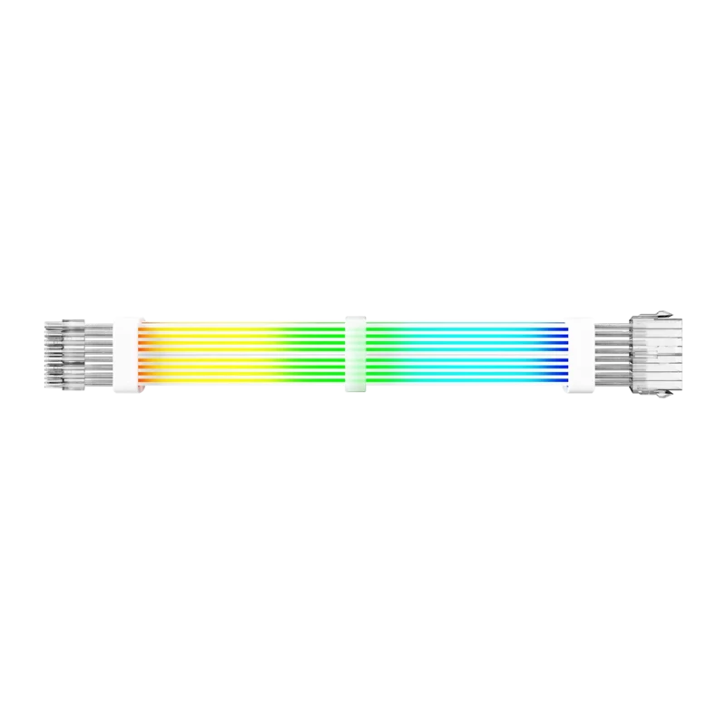 Gamemax virtalähteen jatkokaapeli VGA/CPU 2x8PIN-W, valkoinen