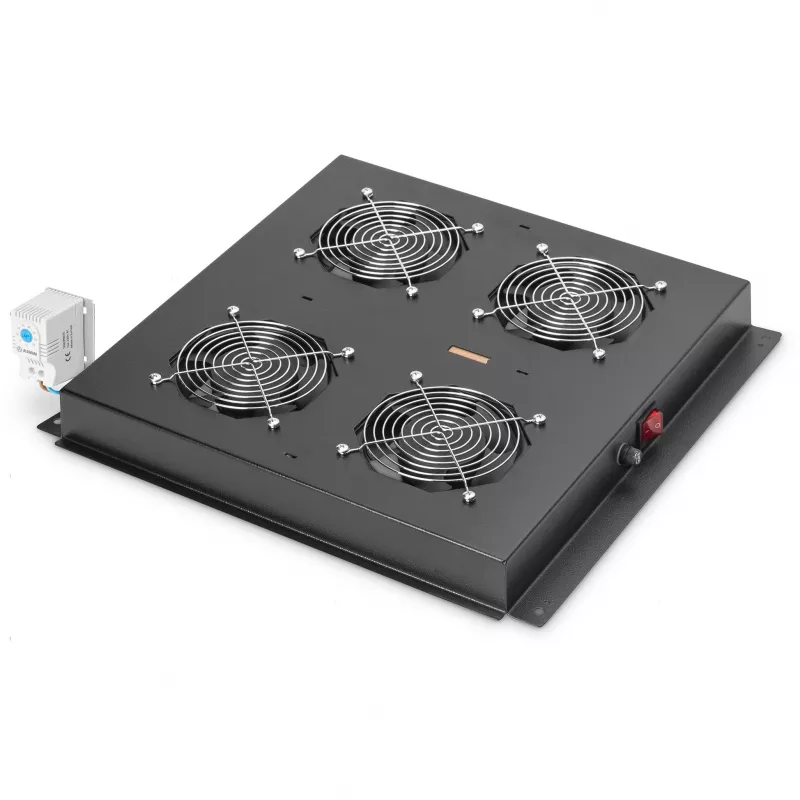 Kattojäähdytysyksikkö Digitus DN-19 FAN-4-B-N