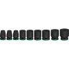 Iskuvääntöavainsarja Bosch Powertools PRO 1/2 tuuma 9-osainen, musta