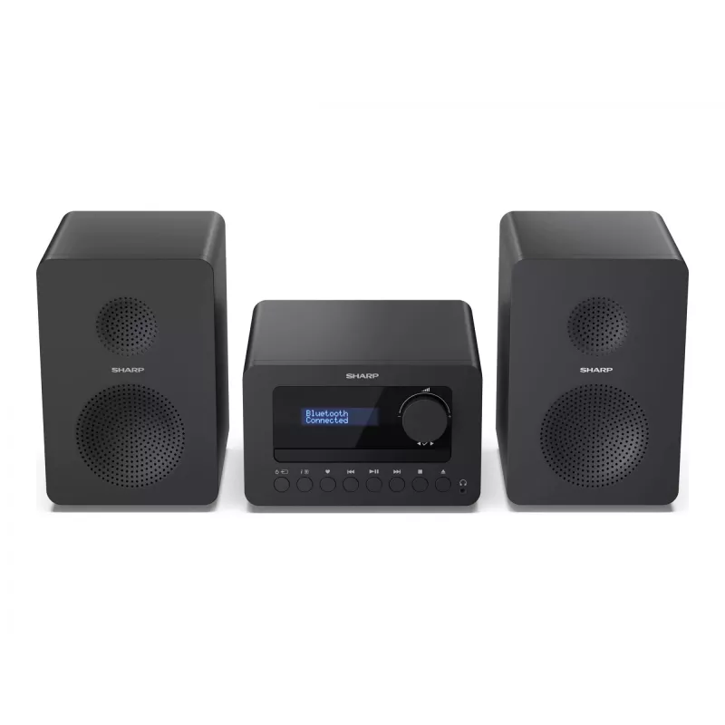 Sharp TOKYO FM Hi-Fi-mikrojärjestelmä | XL-B514(BK) | AUX in | Bluetooth | CD-soitin | FM-radio