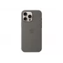 Silikonikuori MagSafe iPhone 16 Pro Max - kivinharmaa
