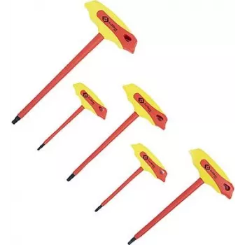 Ruuvimeisselisarja c.k tools T4422 — 5-osainen, kuusiorunko, sekalaiset koot