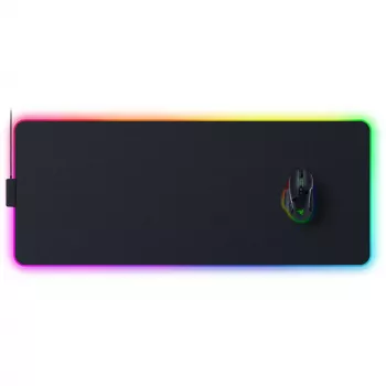 Pelihiirimatto Razer Strider Chroma – polyesteripinta, 370×900 mm, musta, monivärinen taustavalo