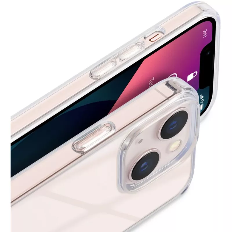 Nevox StyleShell SHOCKFlex - iPhone 16 6.1, läpinäkyvä
