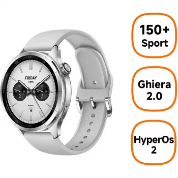 Älykello Xiaomi Watch S4 hopea