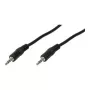 Audiokaapeli 3,5 mm LogiLink CA1049 1 m musta