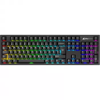 Mekaaninen näppäimistö Sharkoon OfficePal KB70W — lineaariset kytkimet, Tenkeyless-asettelu