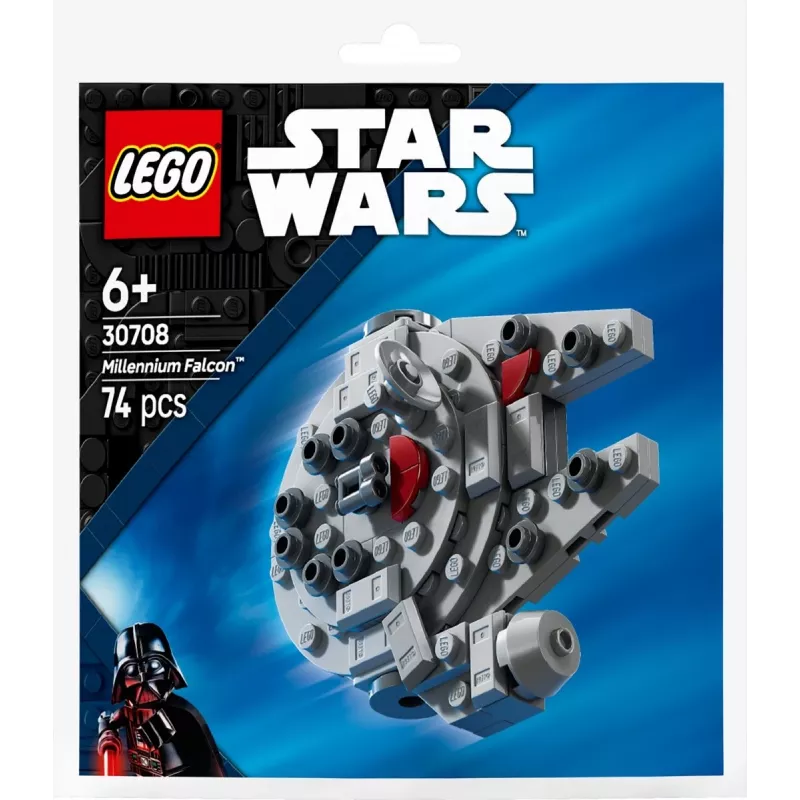 LEGO rakennuslelu 30708 Star Wars Millennium Falcon Mini-Modell Polybag, pieni keräilysarja