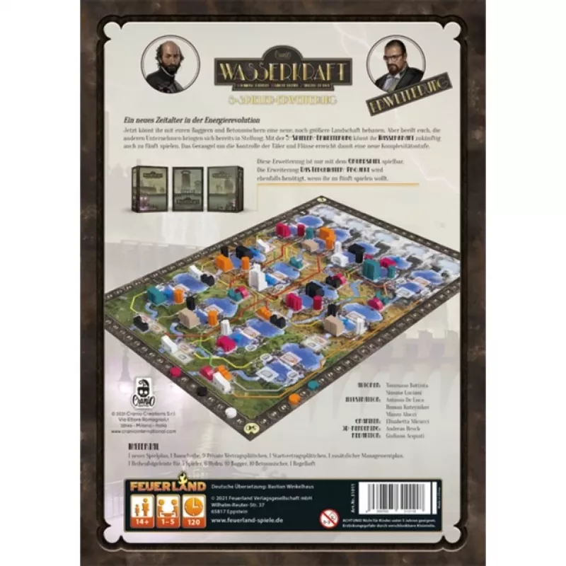 Wasserkraft: 5 Players Expansion, lautapelin lisäosa