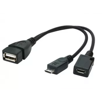 OTG-kaapeli USB Micro AF- BM+(F) USB 2.0 OTG 15CM