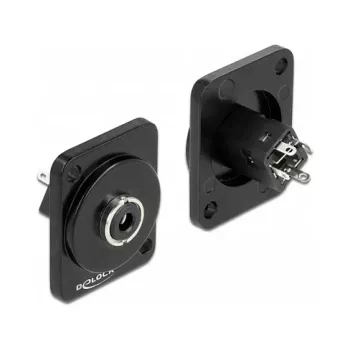 D-Type-moduuli 3,5 mm 3-napainen stereonaarasliitin juotettava DELOCK 86789