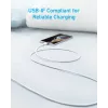 USB-A–USB-C-kaapeli Anker A81H5G21 — 0,9 m, valkoinen
