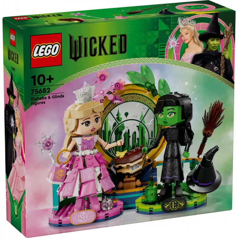 LEGO Wicked -hahmot Elphaba ja Glinda 75682 – keräilijän minihahmosarja