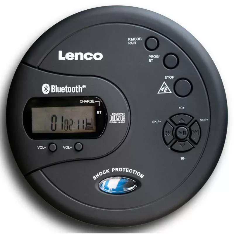 MP3-soitin Lenco CD-300 musta