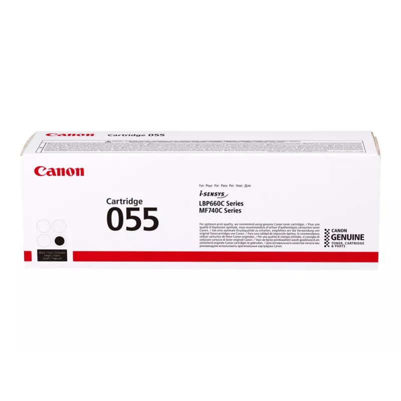 Canon 055 värikasetti 1 kpl alkuperäinen musta