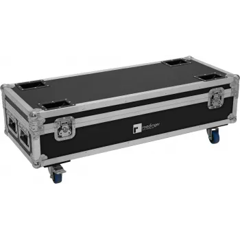 Roadinger Flightcase 8x AKKU UP-4 QuickDMX lataustoiminnolla, malli 31005144