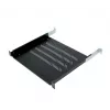 19 inch hylly Triton RAB-UP-550-A4 1U 550 mm 80 kg muovi musta