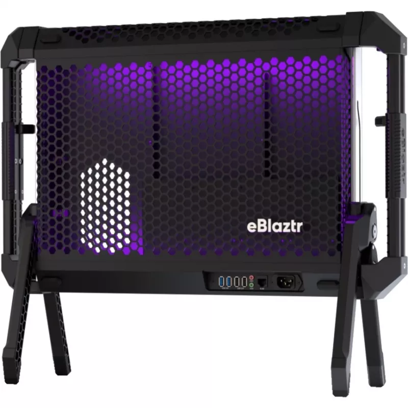 Eblaztr kannettava PC-kotelo - musta - PC-kotelo - mini tower - musta