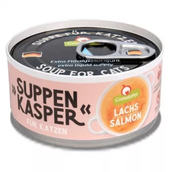 Kissanherkut GranataPet Suppenkasper lohi Fox4Petsiltä, lohen maku, 70 g, sokeriton