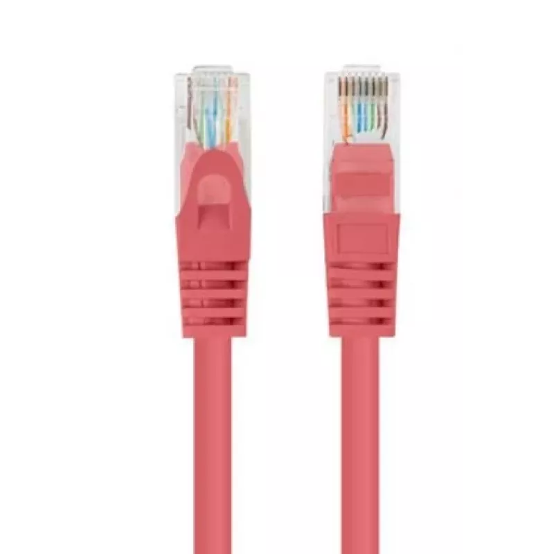 Lanberg PCU5-20CC-0300-R Cat.5e UTP -patch-kaapeli, 3 m, punainen, 10 kpl:n pakkaus