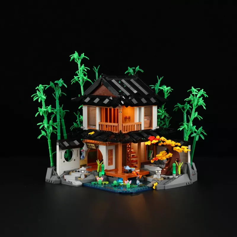 Bambushaus, rakennuslelu