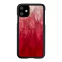 Älypuhelinkotelo iKins iPhone 11 — Pink Lake mustin korostuksin