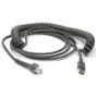 Zebra CBA-U29-C15ZBR USB-kaapeli USB 2.0 4,57 m USB A musta