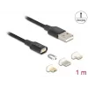 USB-kaapeli DeLOCK 88165 1 m USB A musta