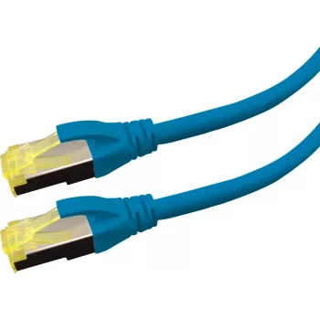 Verkkokaapeli LOGON APR6A010B Cat6a S/FTP (S-STP) sininen 1 m RJ-45–RJ-45
