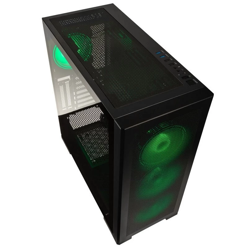 Kolink UNITY MESHBAY ARGB -tietokonekotelo Midi Tower musta