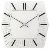NeXtime kello 8128wi Hexagon, 43x43 cm, seinäkello, valkoinen