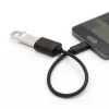 TB kaapeli OTG USB AF - USB C 15cm musta (AKTBXKU4PAC015B)