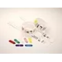 Zebra klipsit QuickClip-rannerannekkeille keltainen