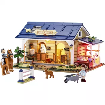 Lumibricks Pferdestall, rakennuslelu