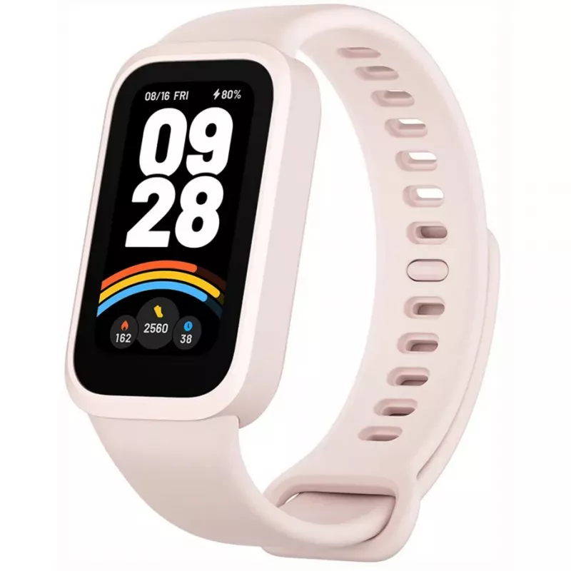 Xiaomi Smart Band 9 Active BHR9917GL aktiivisuusranneke, 1,47 tuuman (3,73 cm) TFT, Bluetooth 5.3, 5 ATM, pinkki