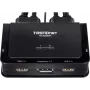 Trendnet TK-220DPI näppäimistö/video/hiiri (KVM) -kytkin musta (TK-220DPi)
